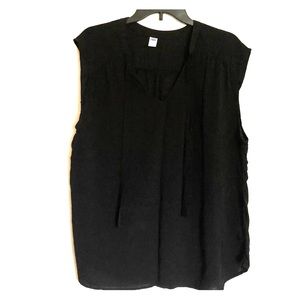 old navy black sleeveless top